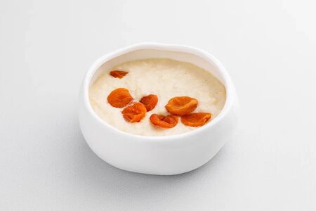 Пшеная каша с курагой