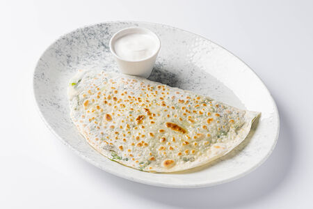 Кутабы с зеленью