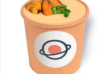 Крем-суп с мидиями