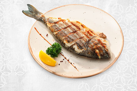 Дорадо на гриле