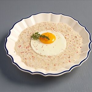 Каша овсяная с тунцом