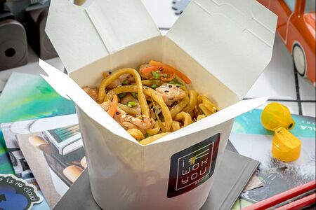 Вок Курица терияки