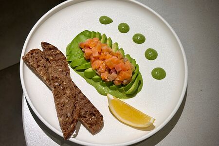 Тартар из лосося