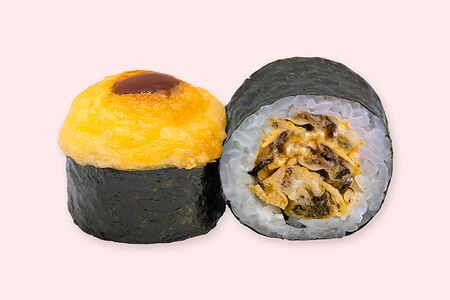 Запеченный с мидиями