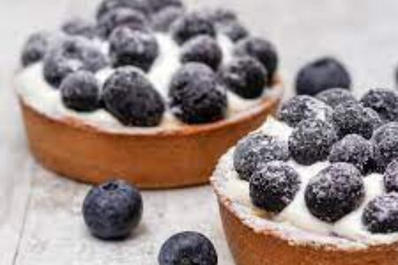 Тарталетка с голубикой