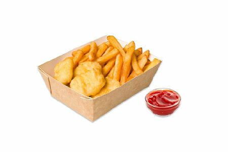 Чикен бокс с наггетсами (соус томатный)