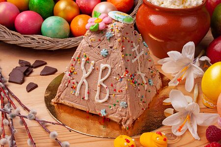 Пасха Творог, шоколад