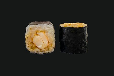 Мини-ролл с креветкой