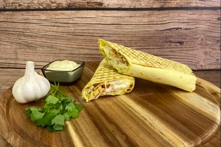 Большая классическая шаурма со свининой 