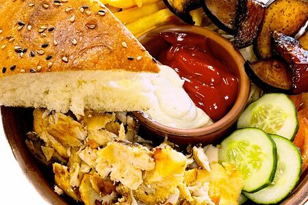 Шаурма открытая