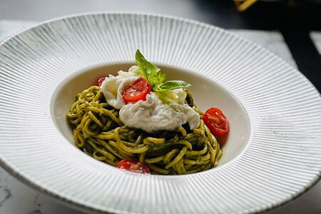 Паста Песто страчателла 