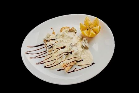 Филе судака в сливочном соусе