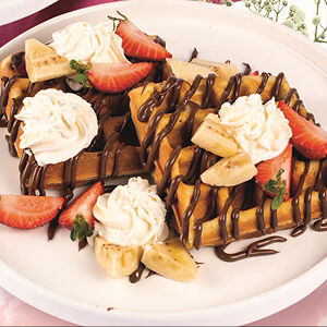 Вафли нутелла