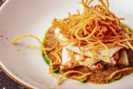 Кальмары гриль