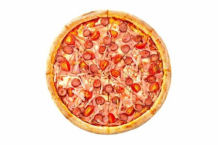Пицца Мясная с копченостями