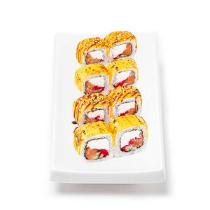 Ролл Чеддер с лососем