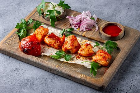 Шашлык из курицы