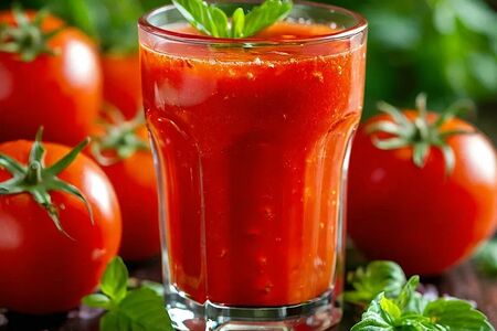 Сок Томатный стеклянная банка