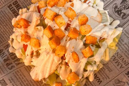 Салат Цезарь с курочкой