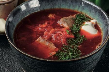 Борщ с говядиной