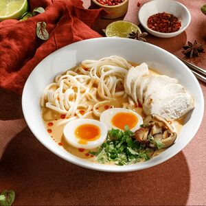 Рамен с курицей
