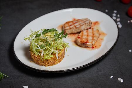 Филе индейки с кус-кусом