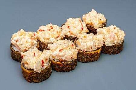 Криспи с гребешком и свит-чилли