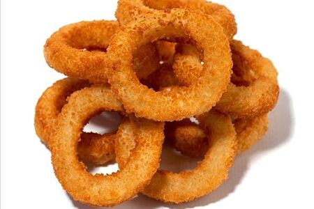 Луковые кольца в панировке