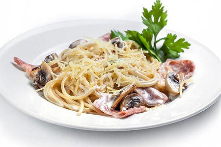 Паста с ветчиной