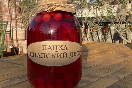 Компот домашний Вишня