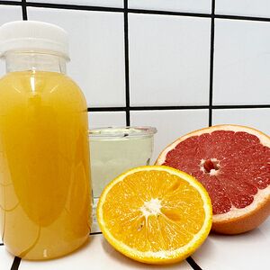 Фреш апельсин-грейпфрут с алоэ