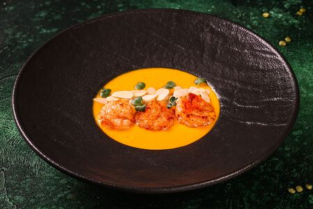 Кукурузный с креветкой