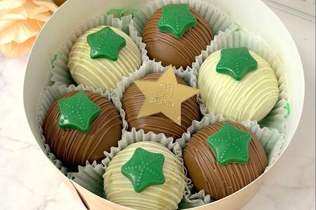  Пирожное картошка с 23 февраля