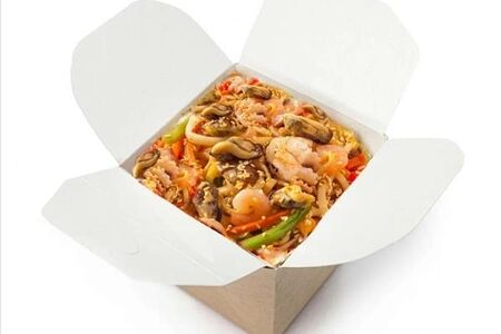 Рис с морепродуктами