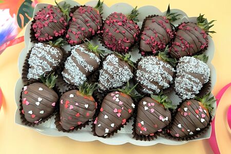 Клубника в шоколаде Callebaut 120-15