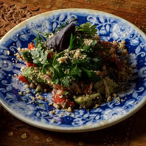 Салат овощной по-грузински