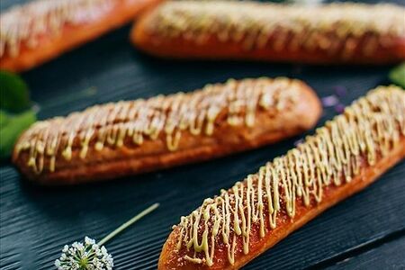 Эклер карамельный пломбир