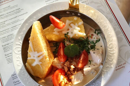 Сковородка с курицей