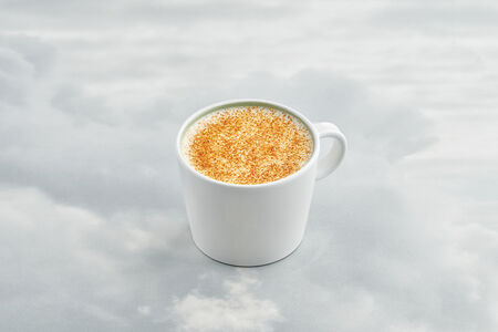 Кофе Латте Соленая карамель (фисташковый)