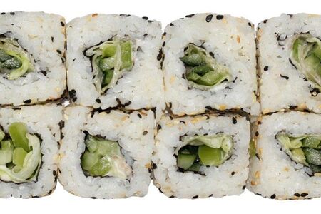 Постный овощной ролл