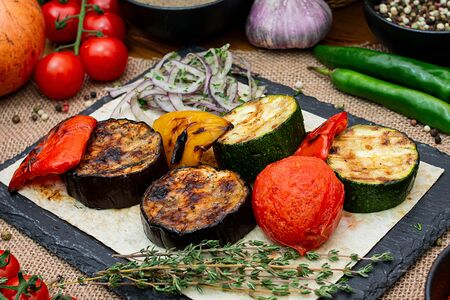 Овощи на гриле