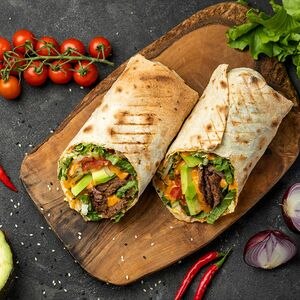 Шаурма с говядиной Мехико Чипотл