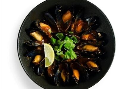 Мидии в створке