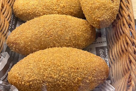 Котлеты по-киевски с сыром