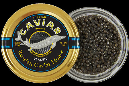 Черная осетровая икра Classic
