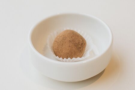 Трюфель с апельсиновым джемом