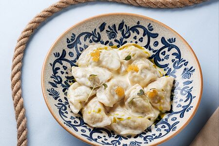 Пельмени с щукой