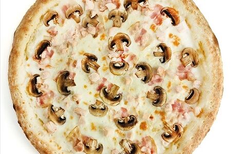 Курица и грибы 30см.