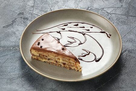 Шоколадно-ореховый торт