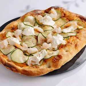 Пицца Креветки и цукини